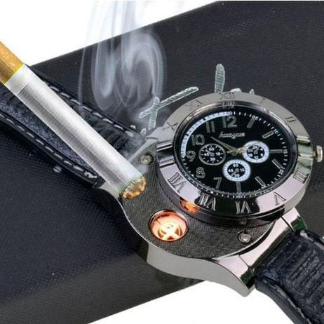 Digital USB Lighter Watch | مقاومة للماء – جودة عالية ممتازة