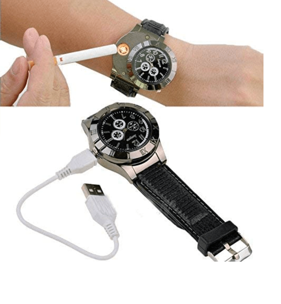 Digital USB Lighter Watch | مقاومة للماء – جودة عالية ممتازة