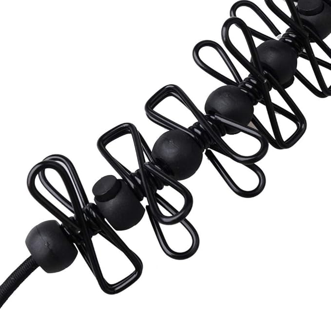 CLOTHES DRYING ROPE WITH 12 CLIPS