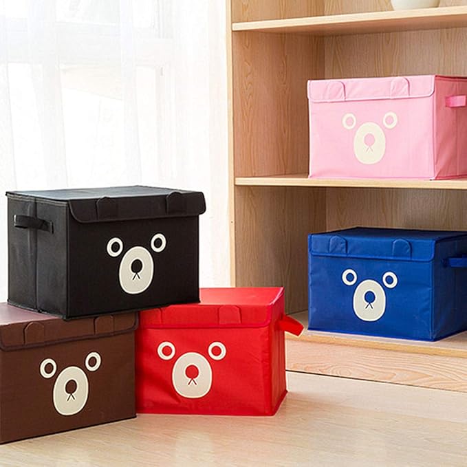 BEAR STORAGE BOX(2 PCS)