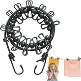 CLOTHES DRYING ROPE WITH 12 CLIPS